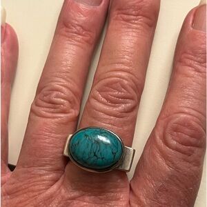 Silpada Turquoise & Sterling Silver Ring
